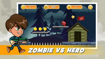 Hero Kid - Ben Zombie Ultimate Power Shooter स्क्रीनशॉट 1