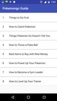 Viral Game Guide Pokemon Go capture d'écran 1
