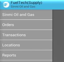 FUELHUB SUPPLY الملصق