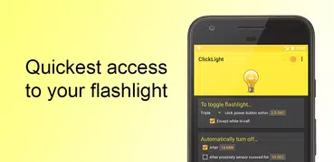 ClickLight: Power button flash