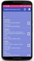 English Synonyms Antonyms capture d'écran 3