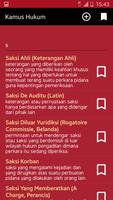 Kamus Hukum স্ক্রিনশট 1