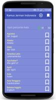 Kamus Jerman Indonesia screenshot 1