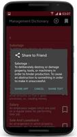 Management Dictionary captura de pantalla 3