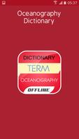 Oceanography Dictionary plakat