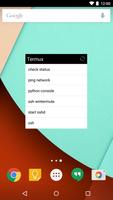 Termux:Widget โปสเตอร์