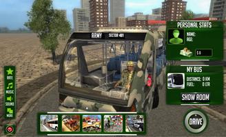 Army Bus Driver Duty الملصق