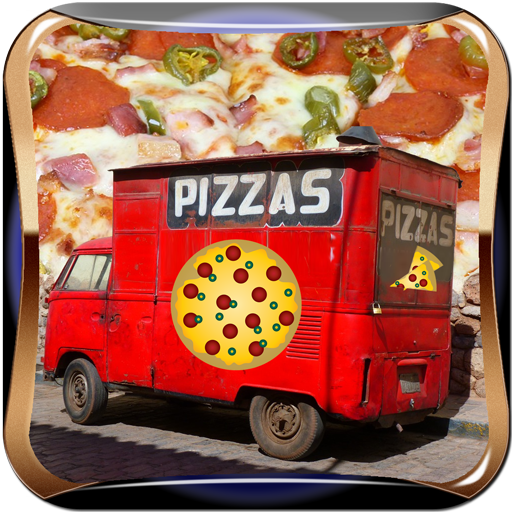 Blocky Truck Pizza Craft