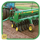 Farming Sim Hill Tractor آئیکن