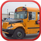 off-road okul otobüs yolculuğu simgesi