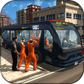 Polícia Bus Prisoner Transport ícone