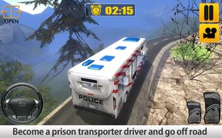 Police Bus Hill Climb Driver اسکرین شاٹ 2