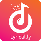 Lyrical video status & lyrics.ly icon