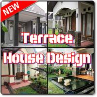 Terrace Modern House Design 포스터