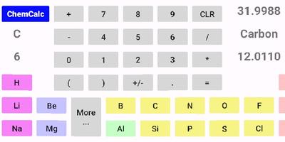 ChemCalc Affiche