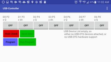 برنامه‌نما USB-Controller عکس از صفحه