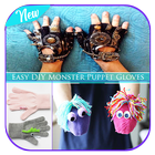 Easy DIY Monster Puppet Gloves icon