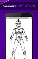 Learn Draw Superhero Step by Step Affiche