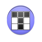 Minimalistic brick game icon