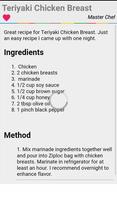 Teriyaki Chicken Recipes 📘 Cooking Guide Handbook تصوير الشاشة 2