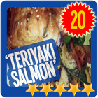 آیکون‌ Teriyaki Salmon Recipes 📘 Cooking Guide Handbook