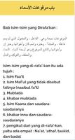 Terjemahan Al-ajrumiyah Nahwu Untuk Pemula capture d'écran 3