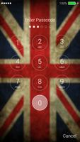 Flag of United Kingdom Lock Screen & Wallpaper captura de pantalla 2