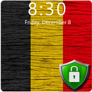 Flag of Belgium Lock Screen & Wallpaper APK