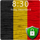 Flag of Belgium Lock Screen & Wallpaper icône