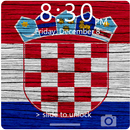 Flag of Croatia Lock Screen & Wallpaper APK