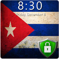 Flag of Cuba Lock Screen & Wallpaper
