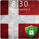 Flag of Denmark Lock Screen & Wallpaper APK