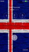 Flag of Iceland Lock Screen & Wallpaper capture d'écran 3