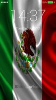 Flag of Mexico Lock Screen & Wallpaper Affiche