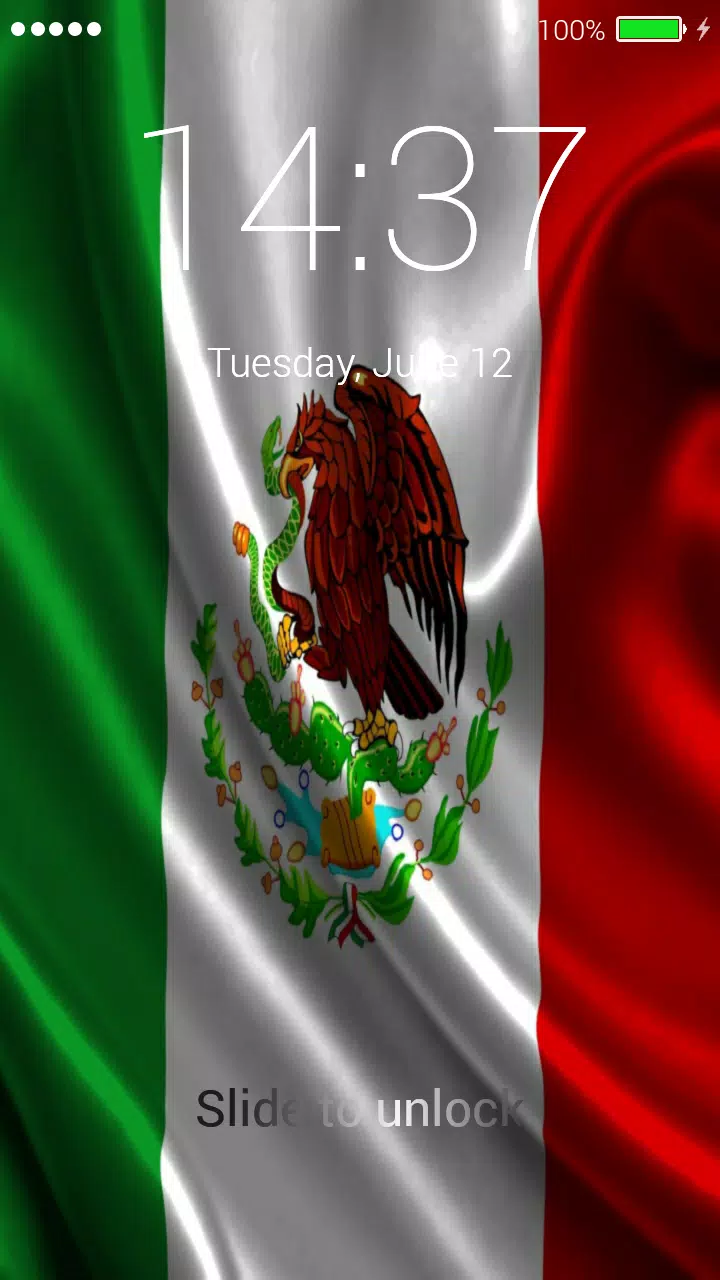 Flag of Mexico Lock Screen & Wallpaper APK pour Android Télécharger