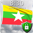 Flag of Myanmar Lock Screen & Wallpaper APK