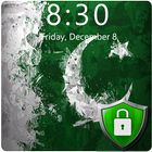 Flag of Pakistan Lock Screen & Wallpaper icône