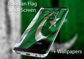 Flag of Pakistan Lock Screen & Wallpaper poster