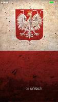 Flag of Poland Lock Screen Affiche