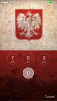 Flag of Poland Lock Screen capture d'écran 1