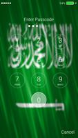 Flag of Saudi Arabia Lock Screen & Wallpaper capture d'écran 2