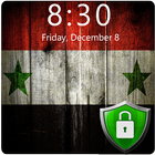 Flag of Syria  Lock Screen & Wallpaper icône