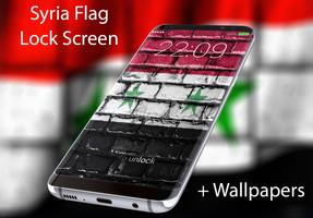 Flag of Syria  Lock Screen & Wallpaper Affiche