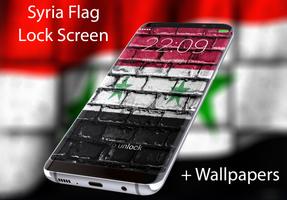 Flag of Syria  Lock Screen & Wallpaper 海報