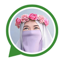 Status WA Hijrah : Kartun Lucu Muslimah APK