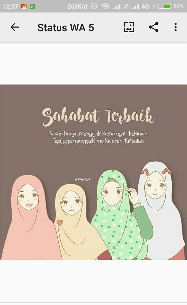 Keren 30 Gambar Kartun Muslimah Lebaran  Gambar Ipin