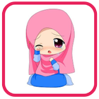 Muslimah Kartun أيقونة