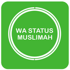 Status wa muslimah icône