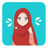 Status WA & DP Kartun Muslimah