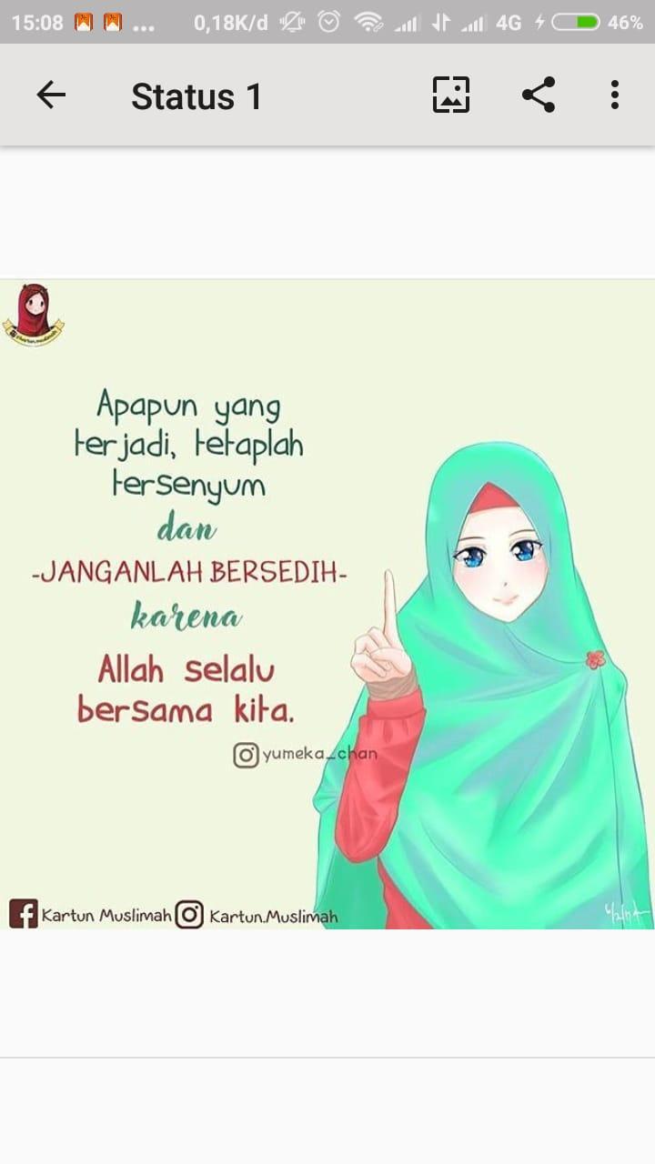 Status WA DP Kartun Muslimah For Android APK Download